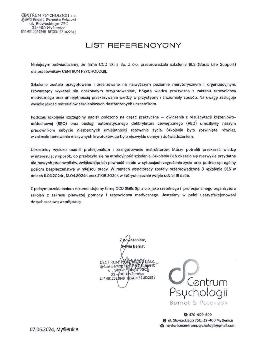 List referencyjny