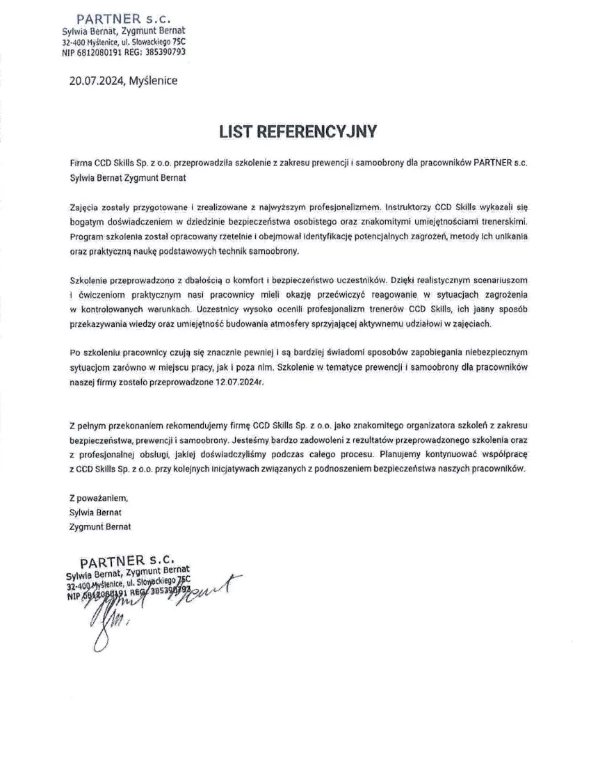 List referencyjny